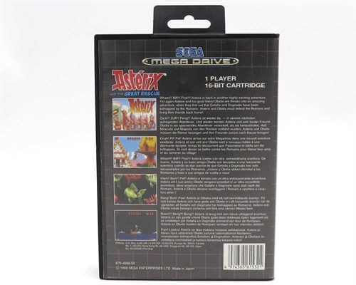 Asterix and the Great Rescue - Sega Mega Drive Game (B Grade) (Used)